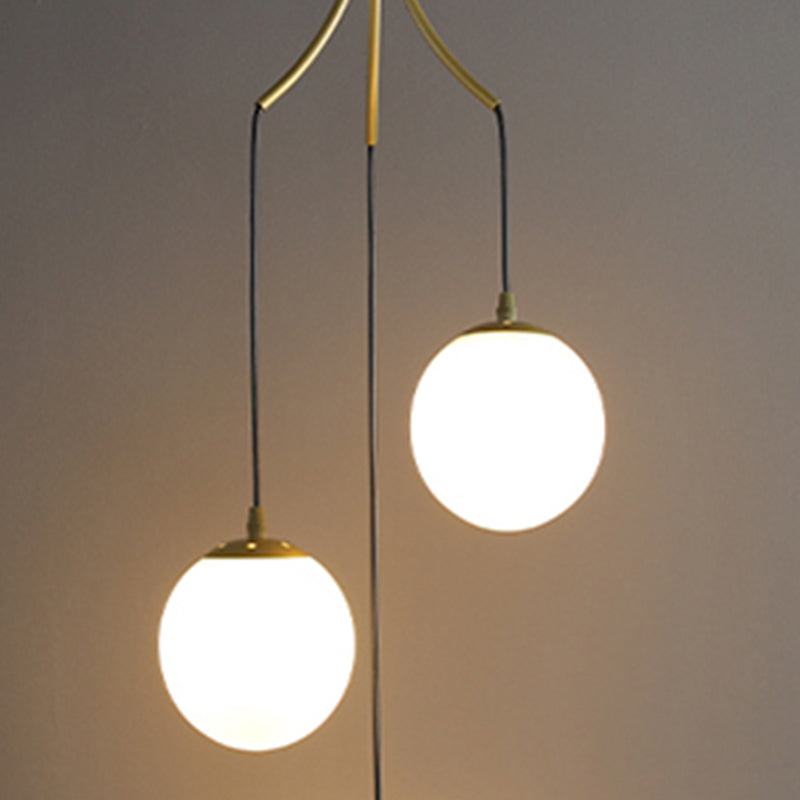 Kugelförmige Formglasanhänger Lichter Moderne Stil einzelne hängende Lampen