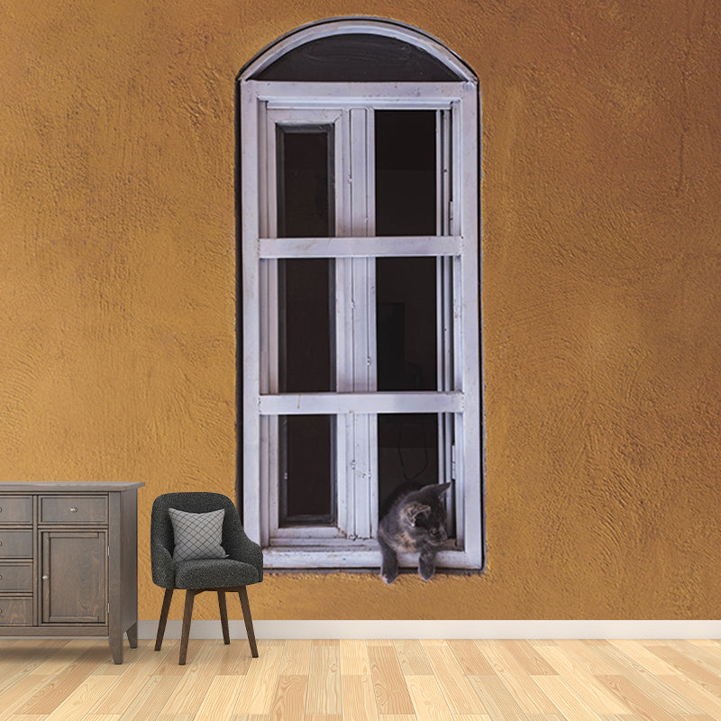 Environment Friendly Resistant Mural Wallpaper Cute Cats Sleeping Room Wall Mural