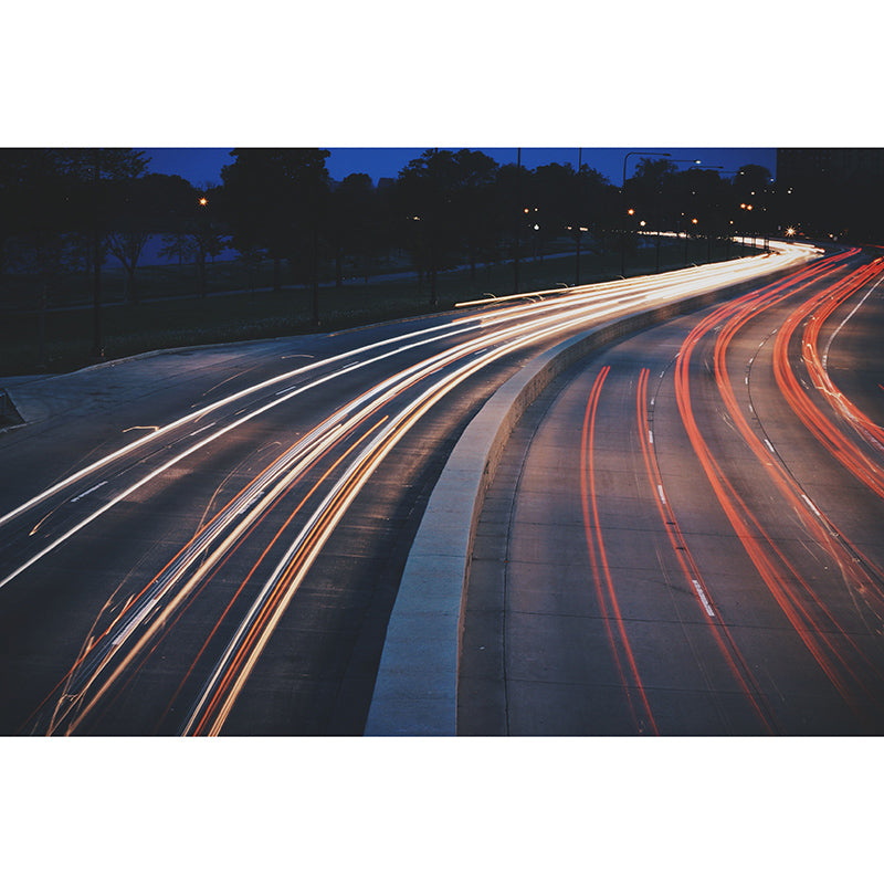 Modern Style Mural Wallpaper Highway Photography Indoor Wall Mural