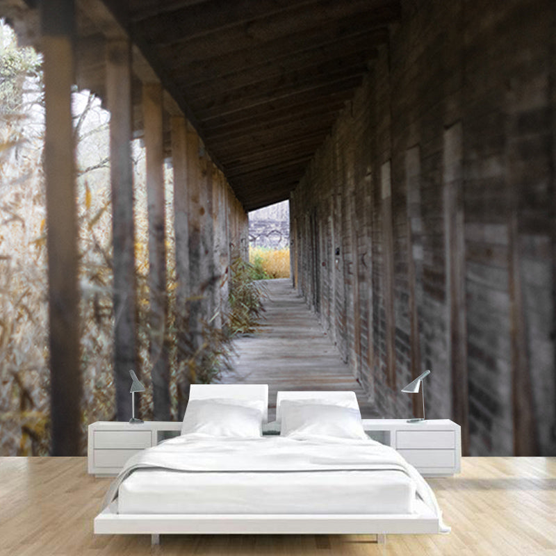 Photography Environment Friendly Mural Wallpaper Pathway Bedroom Wall Mural