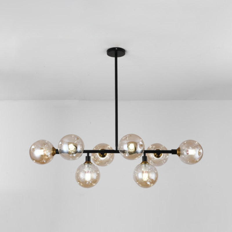 Modern Glass Pendant Lighting Nordic Island Light for Dining Room