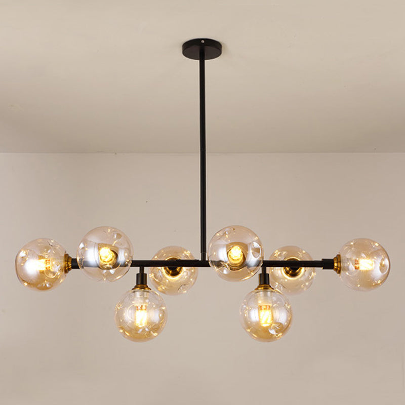 Modern Glass Pendant Lighting Nordic Island Light for Dining Room