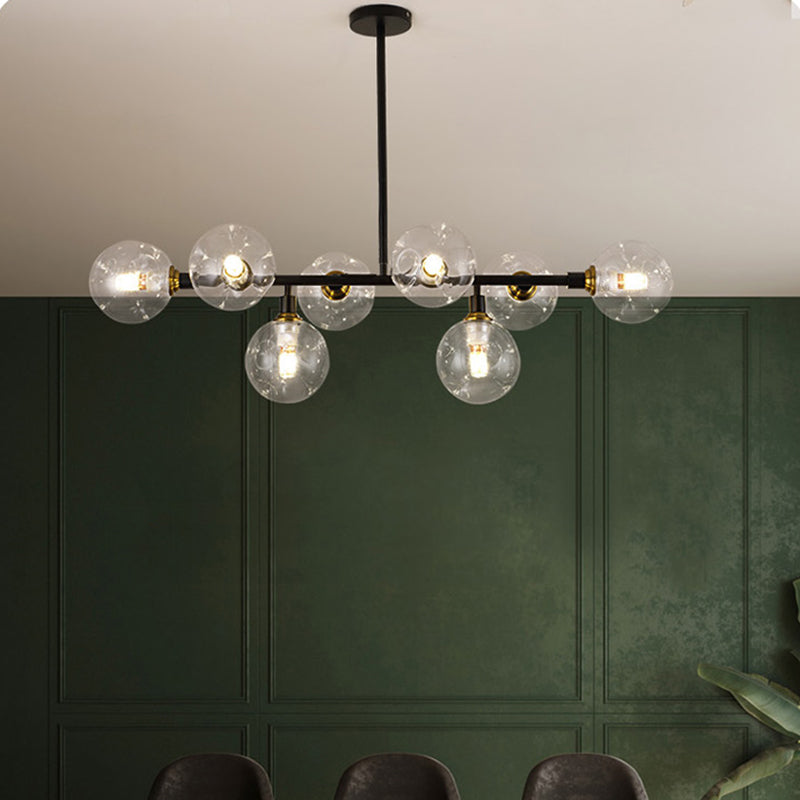 Modern Glass Pendant Lighting Nordic Island Light for Dining Room