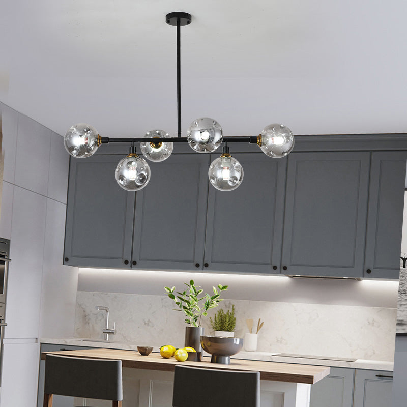 Modern Glass Pendant Lighting Nordic Island Light for Dining Room