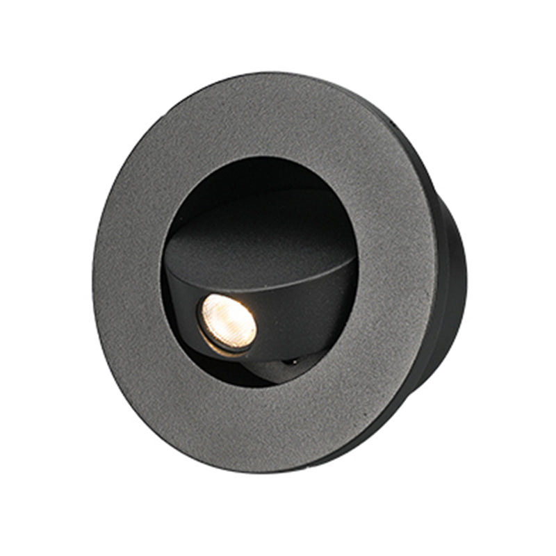 Geometrischer Schatten Metall Wandleuchten moderner Stil 1 Lichtwandhalterung Beleuchtung