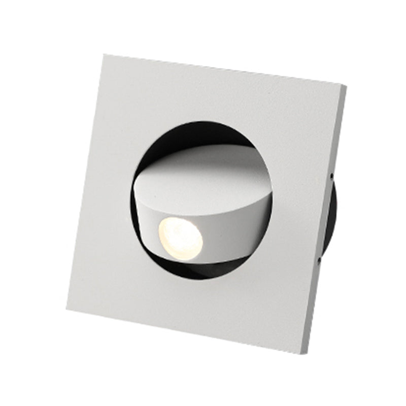 Geometric Shade Metal Wall Sconce Modern Style 1 Light Wall Mount Lighting