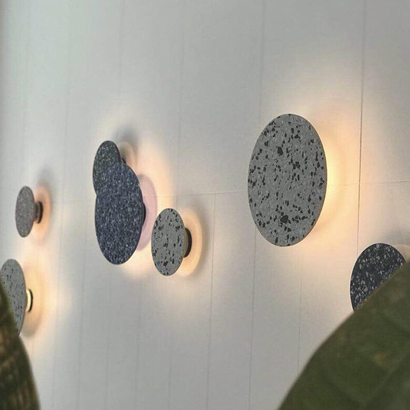 Lámpara de montaje de pared LED de estilo de muro de piedra de 1 luces para sala de estar para sala de estar