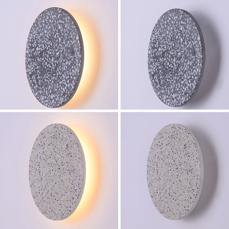 Lámpara de montaje de pared LED de estilo de muro de piedra de 1 luces para sala de estar para sala de estar