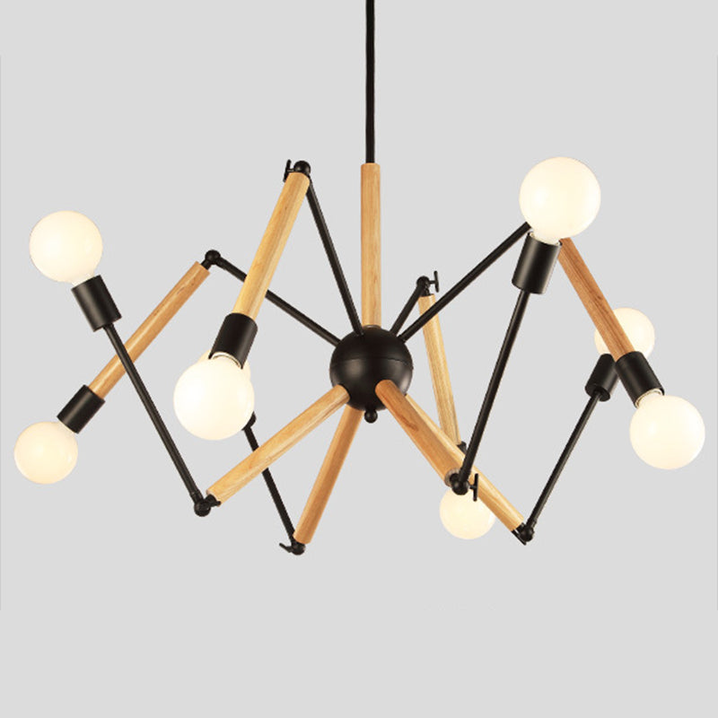 Industrial Branch Chandelier Lights Metal Chandelier Lighting Fixtures for Restaurant