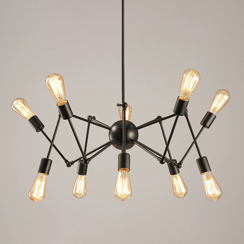 Industrial Branch Chandelier Lights Metal Chandelier Lighting Fixtures for Restaurant