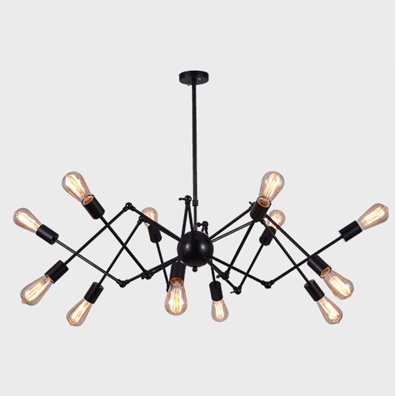 Industrial Branch Chandelier Lights Metal Chandelier Lighting Fixtures for Restaurant