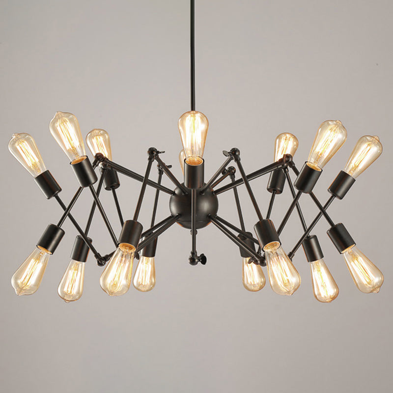 Lights de lustre de branche industrielle Lights Metal Chandelier Lighting For Restaurant