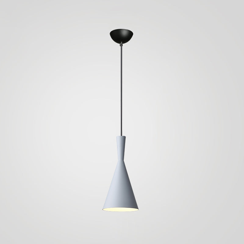 Kegelschatten hängende Beleuchtung moderner Metall 1 hängende Lampe für Bett