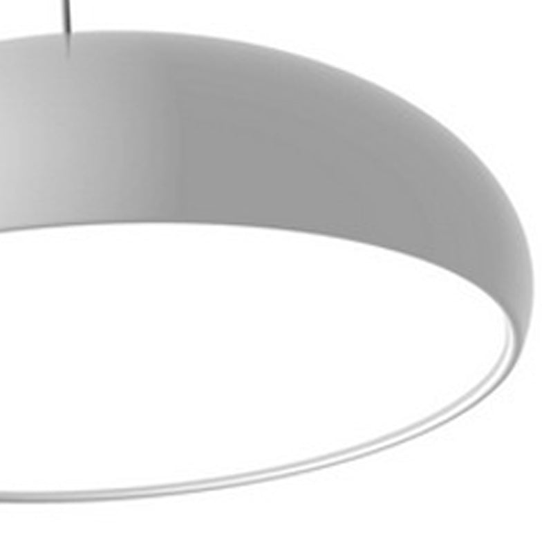 Macaron-stijl hangende verlichtingsarmatuur 1-licht hanglamp met aluminium voor woonkamer