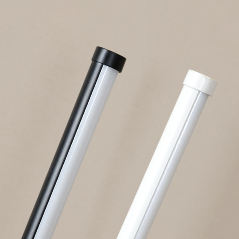 Moderne Bodenleuchte Form LED -Bodenboden Lampe mit Kieselgel Schatten für Schlafzimmer