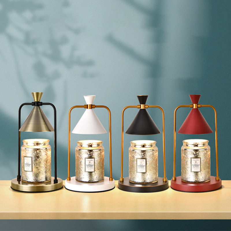 Nordic Style Tischlampe Hornform Bunte Tischlicht für Schlafzimmer (Kerze nicht enthalten)