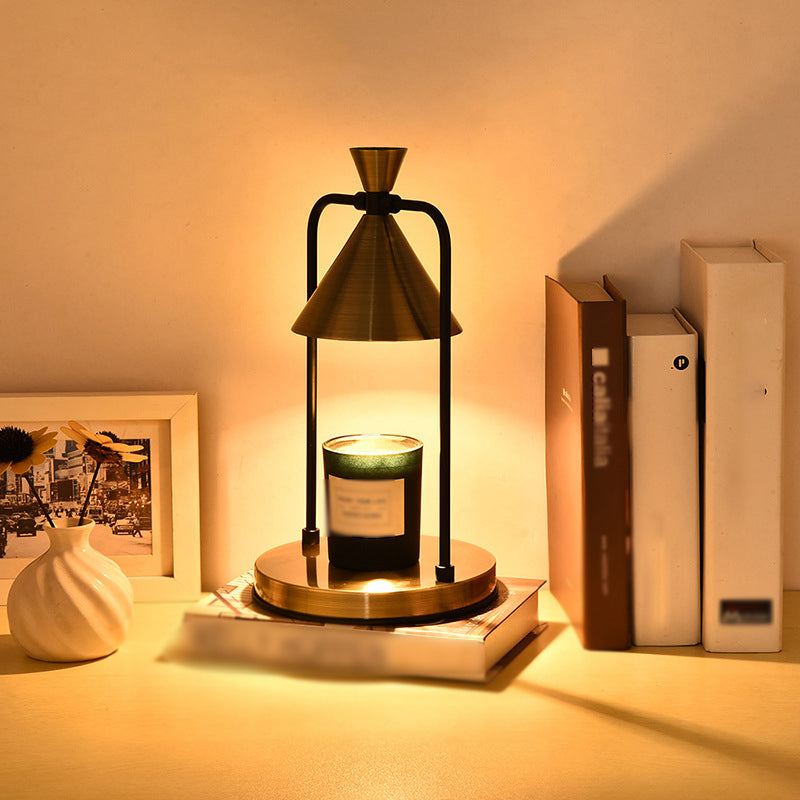Nordic Style Tischlampe Hornform Bunte Tischlicht für Schlafzimmer (Kerze nicht enthalten)