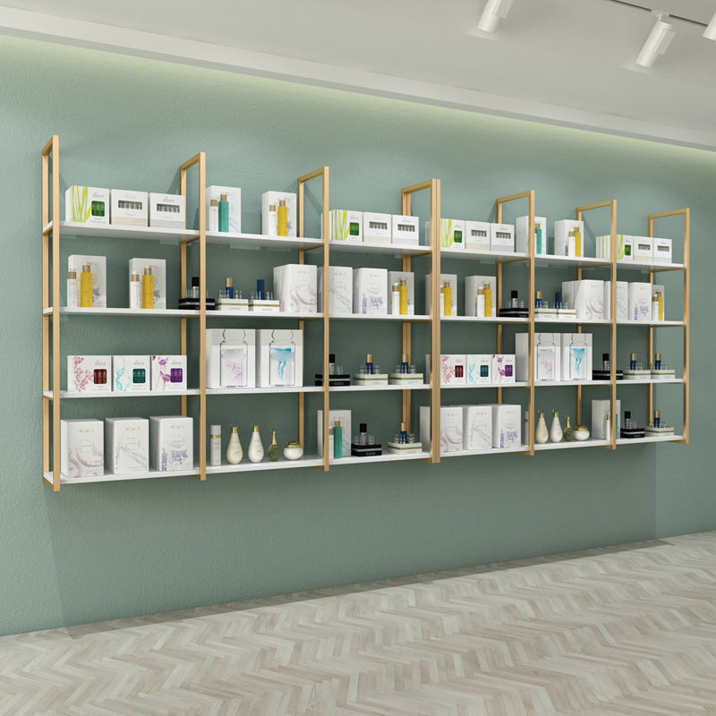 10.63 "W libreria in stile glam a parete in stile glam per la sala da studio degli uffici domestici