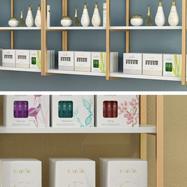 10.63 "W libreria in stile glam a parete in stile glam per la sala da studio degli uffici domestici