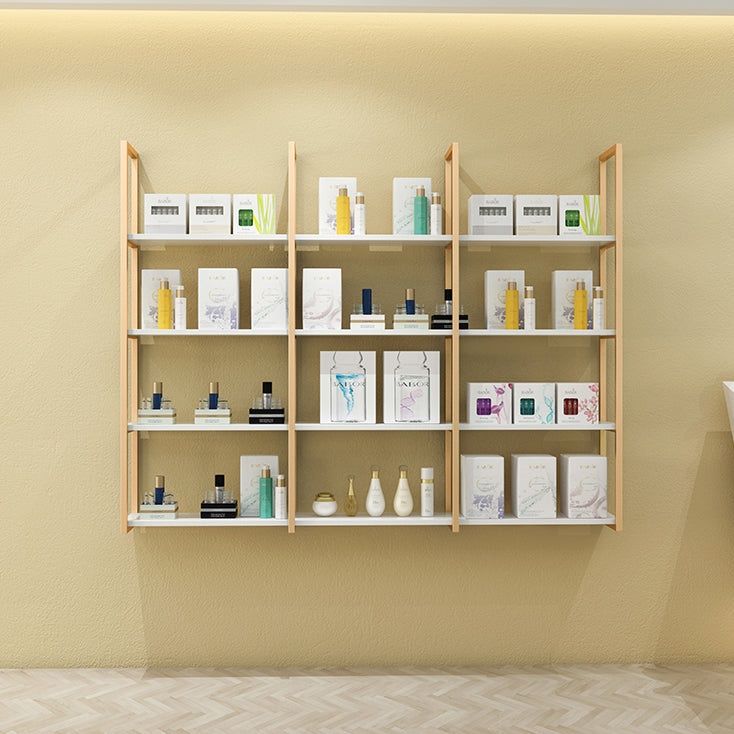 10.63 "W libreria in stile glam a parete in stile glam per la sala da studio degli uffici domestici