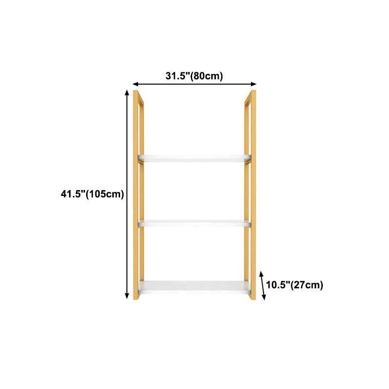 10.63 "W libreria in stile glam a parete in stile glam per la sala da studio degli uffici domestici