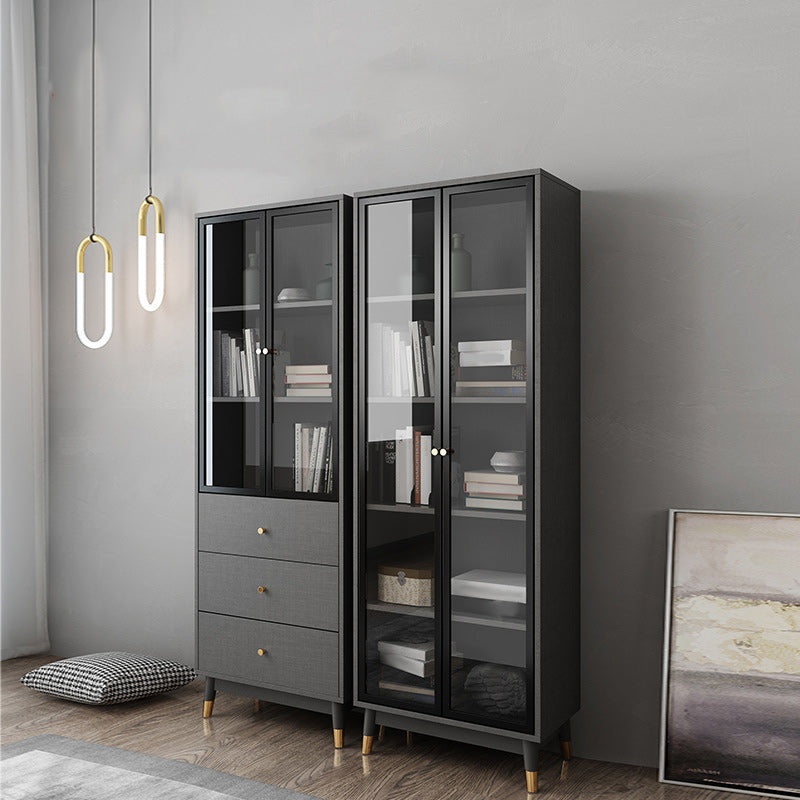 Libreria standard Glam Vertical Glam Libreria fabbricata con porta di vetro