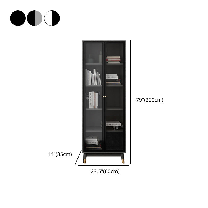 Libreria standard Glam Vertical Glam Libreria fabbricata con porta di vetro