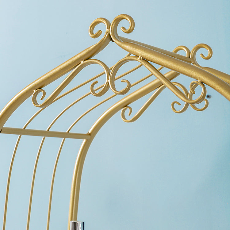 GLAM STYLE -Bücherregal Open Back Bücherregal für Home Office Study Room mit Rollen