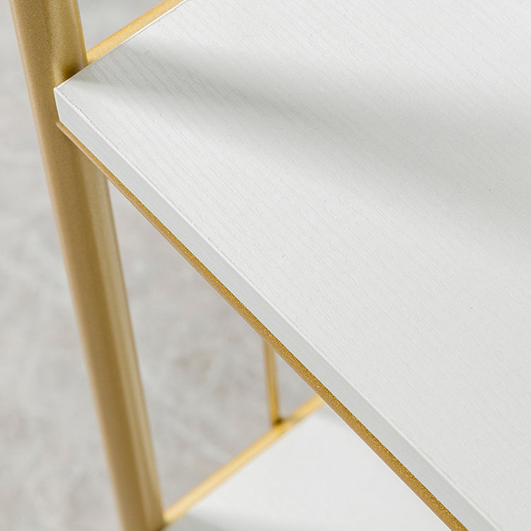 GLAM STYLE -Bücherregal Open Back Bücherregal für Home Office Study Room mit Rollen