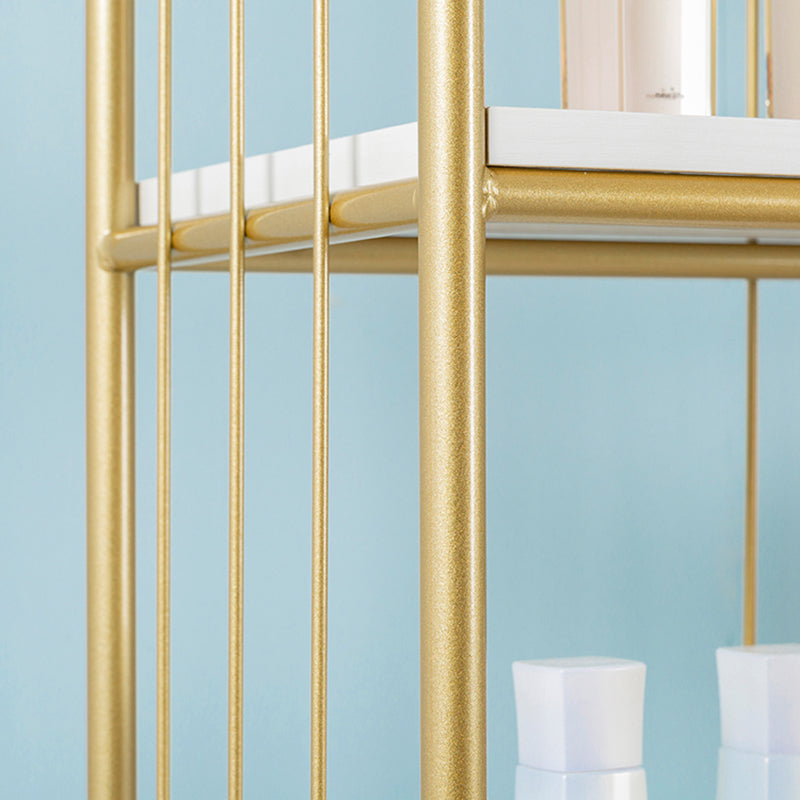 GLAM STYLE -Bücherregal Open Back Bücherregal für Home Office Study Room mit Rollen