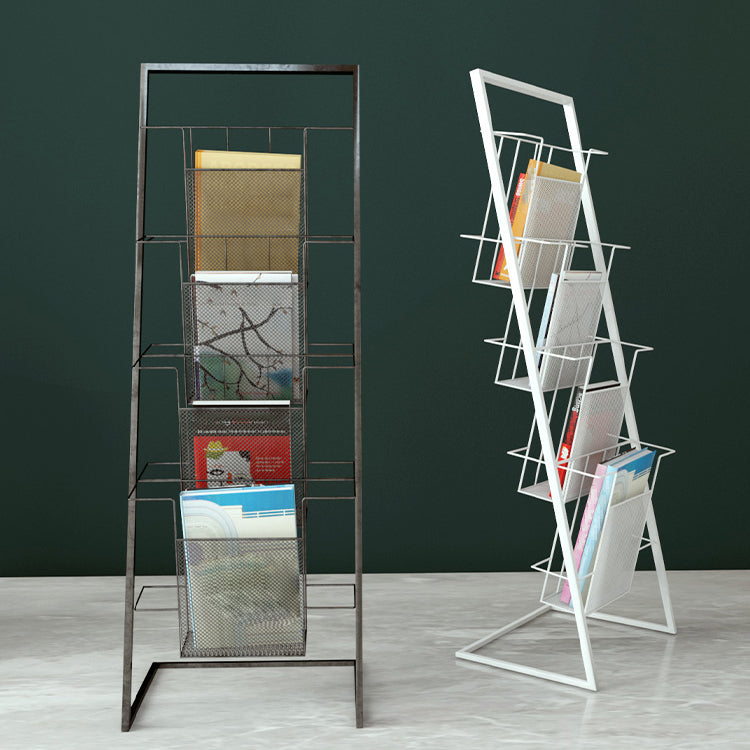 Libreria etagere in metallo scandinavo in ferro aperta libreria verticale aperta