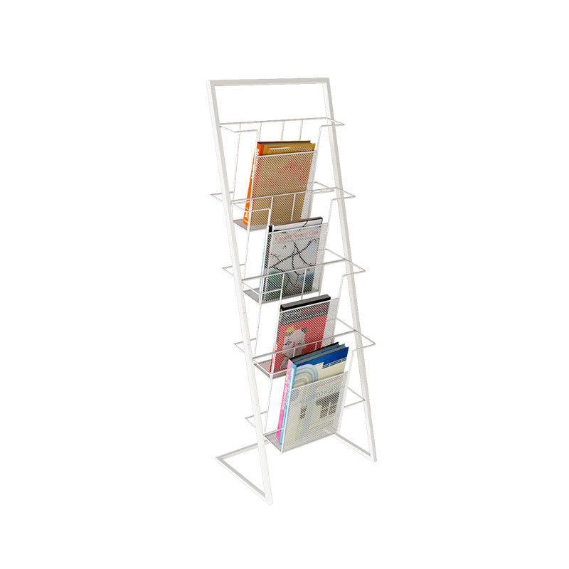 Scandinavian Metal Etagere Bookshelf Iron Open Vertical Bookshelf