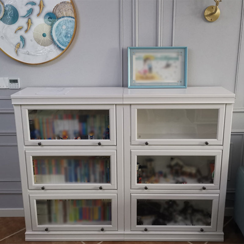 Libreria per barrister in legno in stile moderno libreria chiusa con porte per home office