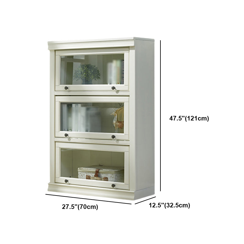 Libreria per barrister in legno in stile moderno libreria chiusa con porte per home office