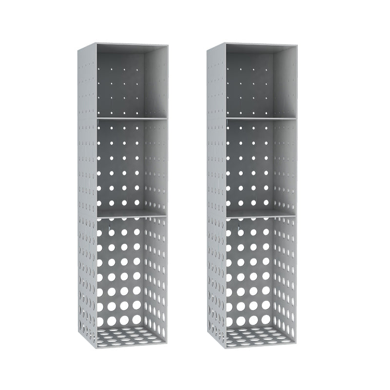 Iron Wall Mounted Bookshelf Industrial Closed Back Bookshelf