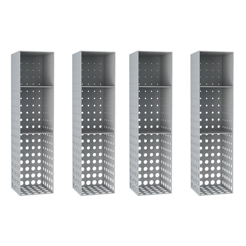 Iron Wall Mounted Bookshelf Industrial Closed Back Bookshelf