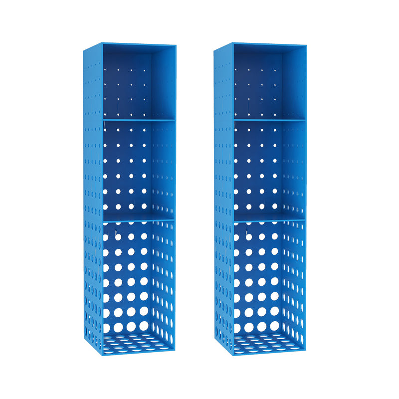 Iron Wall Mounted Bookshelf Industrial Closed Back Bookshelf