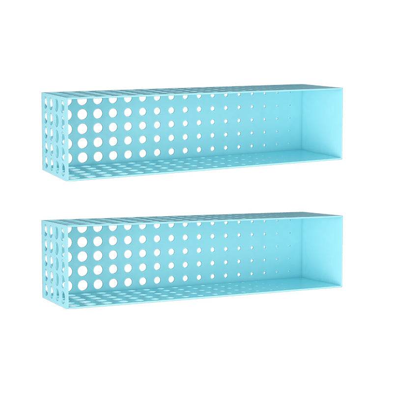 Iron Wall Mounted Bookshelf Industrial Closed Back Bookshelf