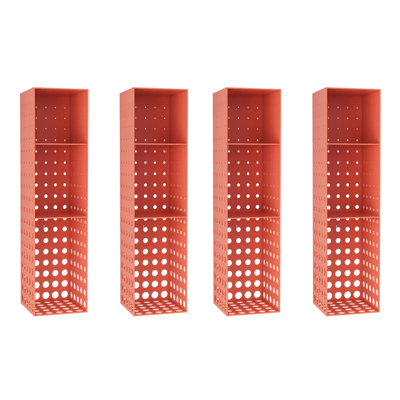 Iron Wall Mounted Bookshelf Industrial Closed Back Bookshelf