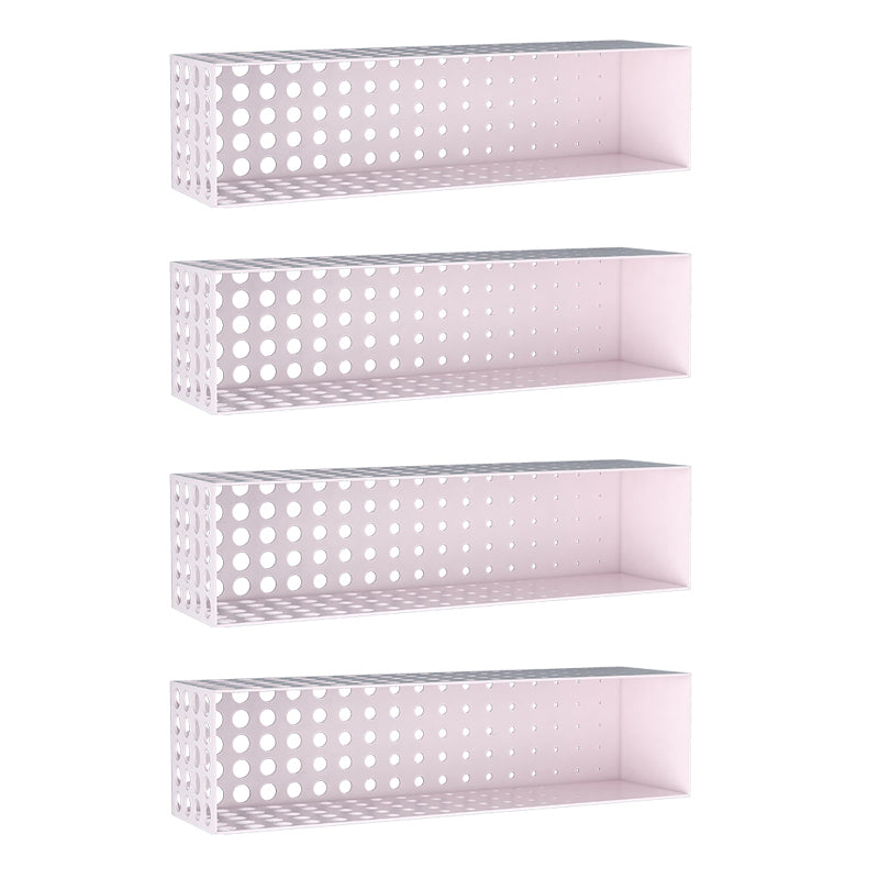 Iron Wall Mounted Bookshelf Industrial Closed Back Bookshelf