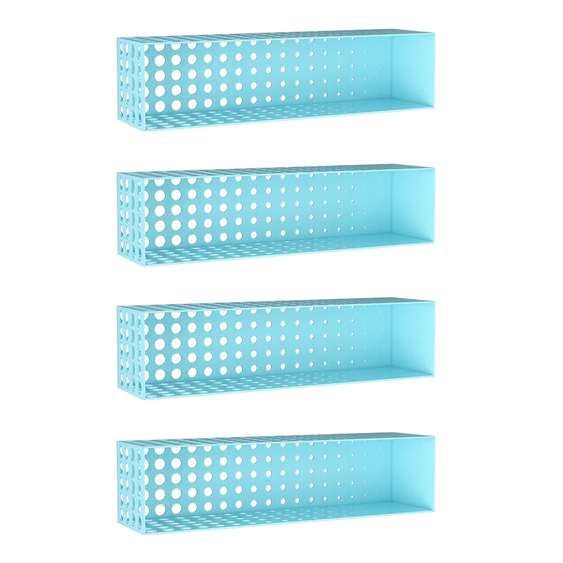 Iron Wall Mounted Bookshelf Industrial Closed Back Bookshelf