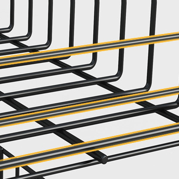 Buchhandelshandschel des zeitgenössischen Stils mit Casters Book Regal für Home Office Study Room