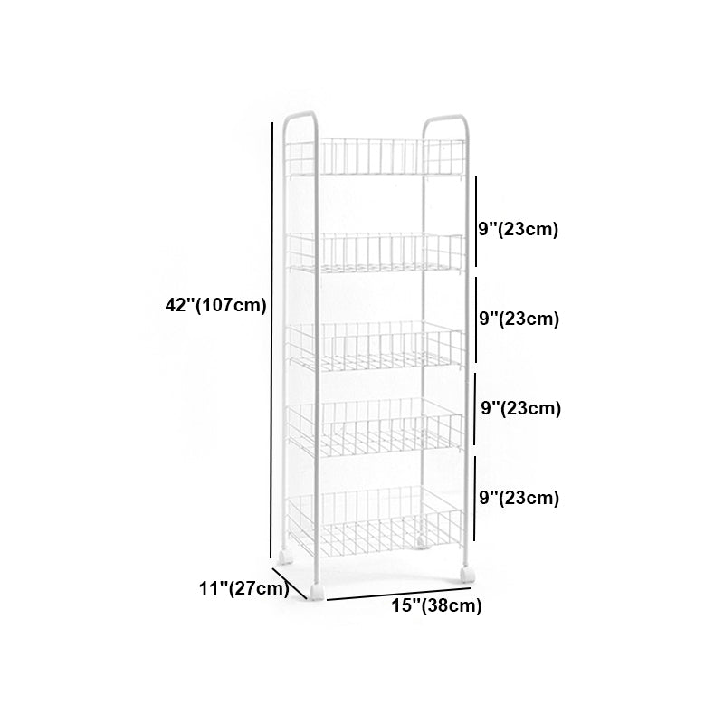 Buchhandelshandschel des zeitgenössischen Stils mit Casters Book Regal für Home Office Study Room