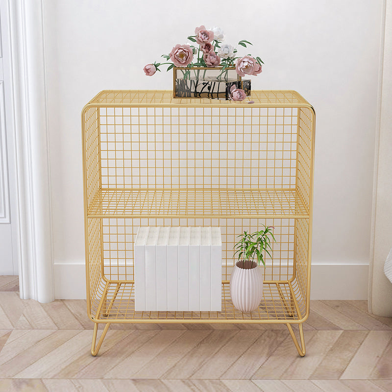 Libreria chiusa scaffale moderno libreria in metallo per sala da studio