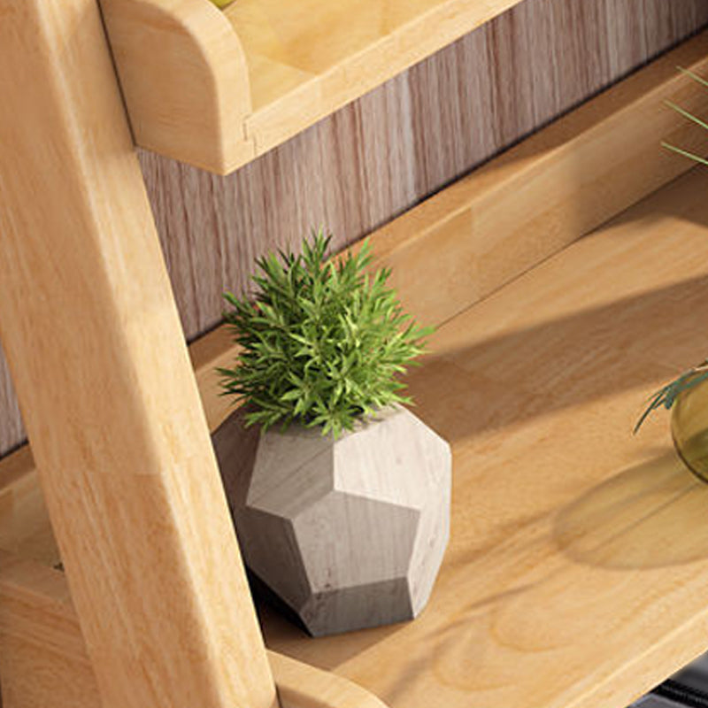 Libreria in legno massiccio in stile contemporaneo libreria aperta per l'home office