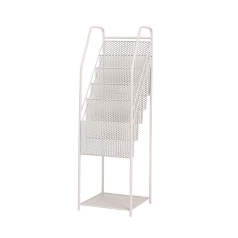 5-Shelf Metal Ladder Bücherregal zeitgenössisches Buchregal, 36,2 '' H x 12,2 '' W.