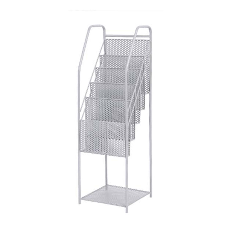5-Shelf Metal Ladder Bücherregal zeitgenössisches Buchregal, 36,2 '' H x 12,2 '' W.