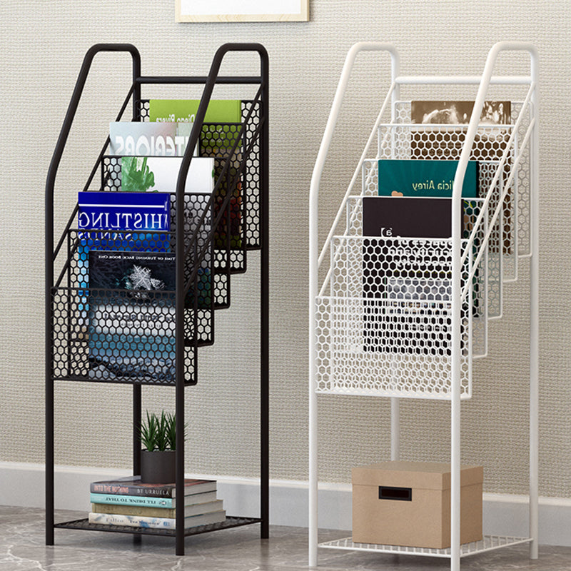 5-Shelf Metal Ladder Bücherregal zeitgenössisches Buchregal, 36,2 '' H x 12,2 '' W.