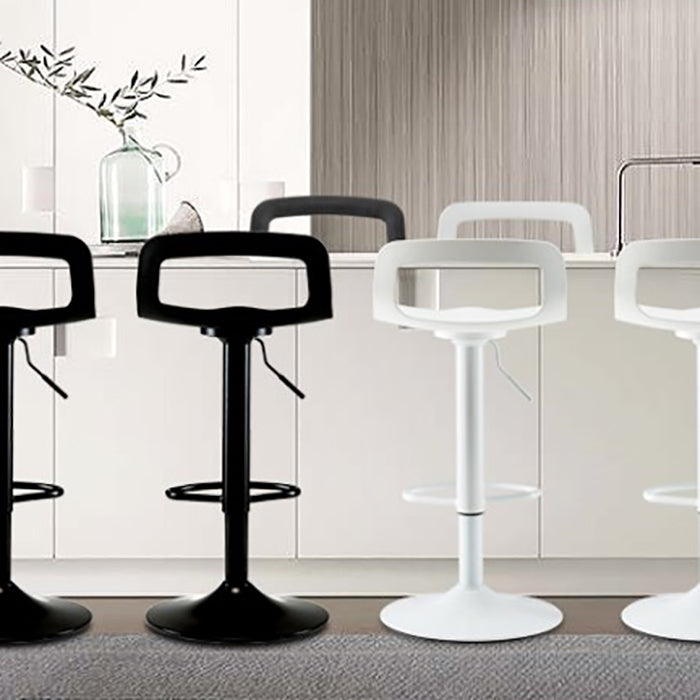 Contemporary Liftable Bar Stool Metal Bar Stool for Restaurant