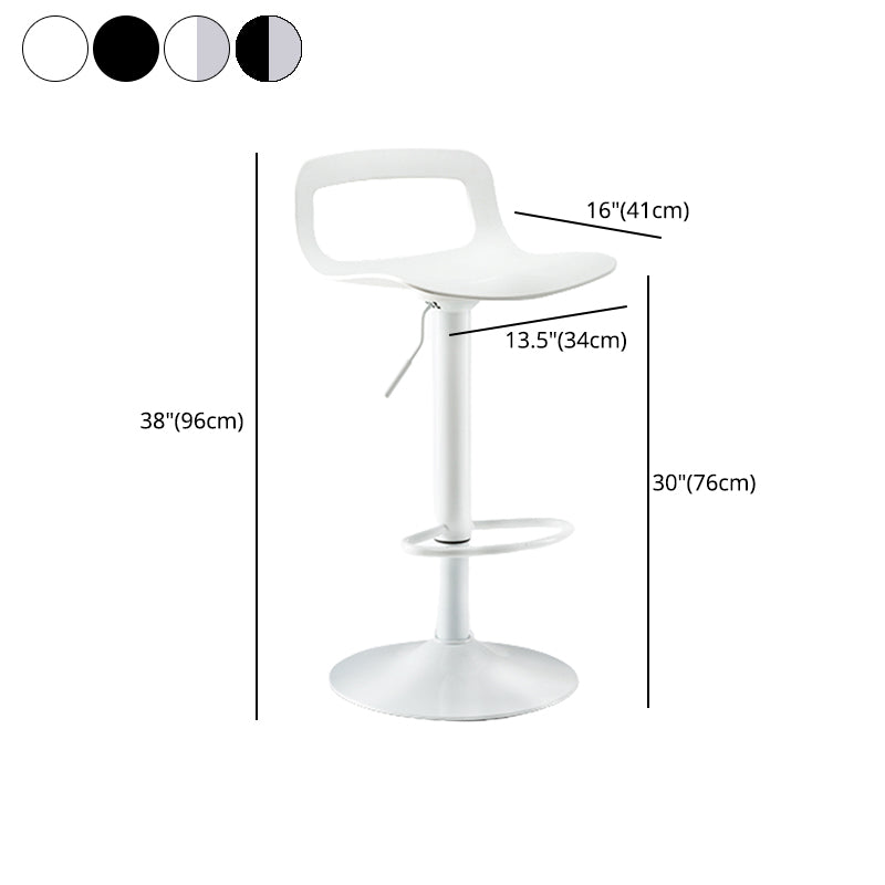 Contemporary Liftable Bar Stool Metal Bar Stool for Restaurant
